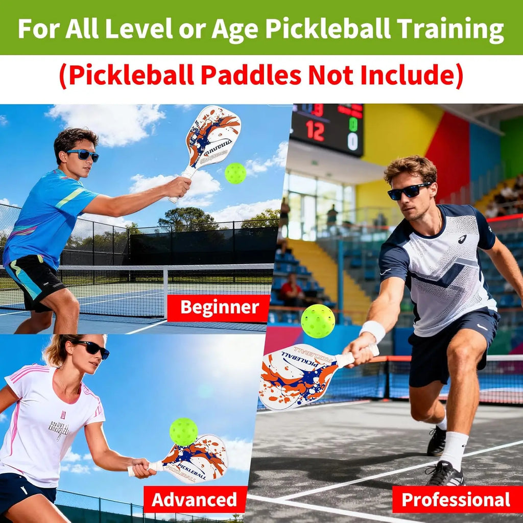 Outdoor Pickleball Balls (40-Hole Precision)