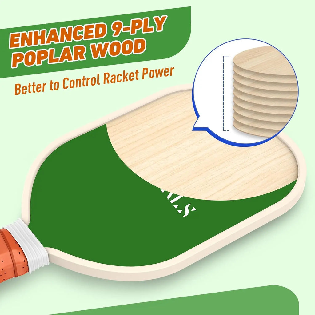 Pickleball Paddle Set (Beginner to Pro Kit)