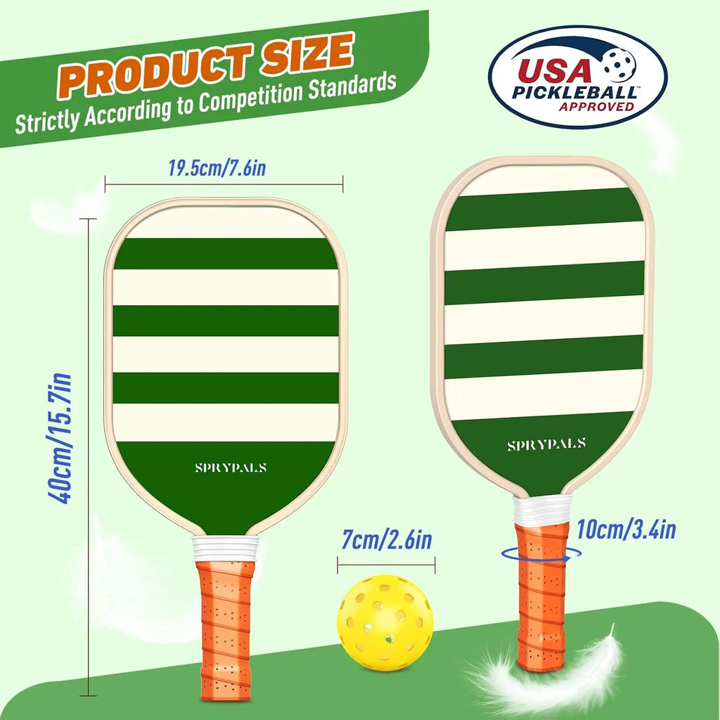 Pickleball Paddle Set (Beginner to Pro Kit)
