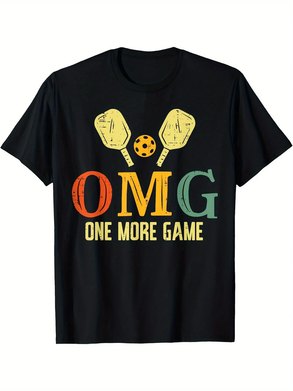 “One More Game” Pickleball Tee