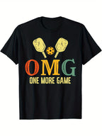 “One More Game” Pickleball Tee