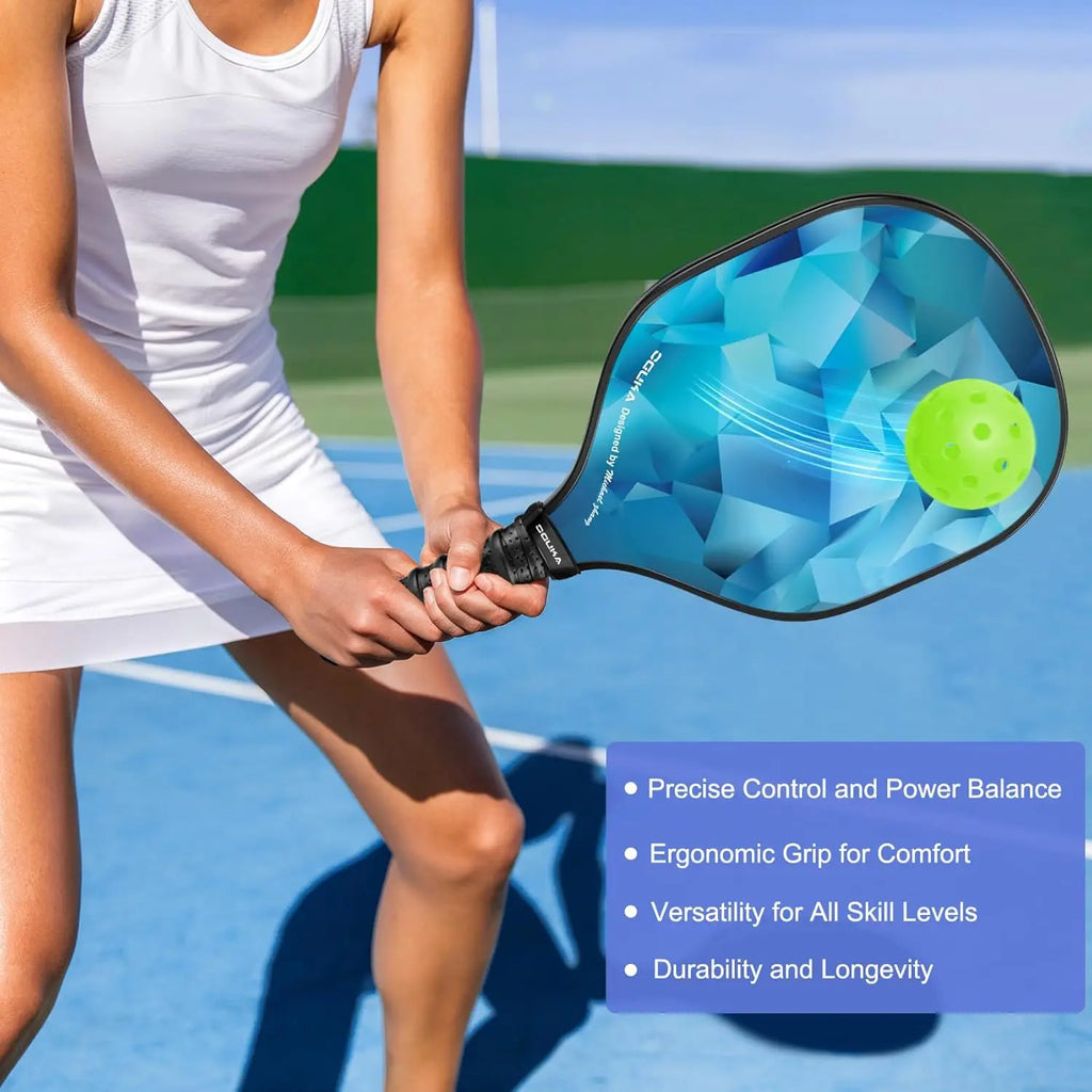 Lightweight Pickleball Paddle Set (Complete Kit)