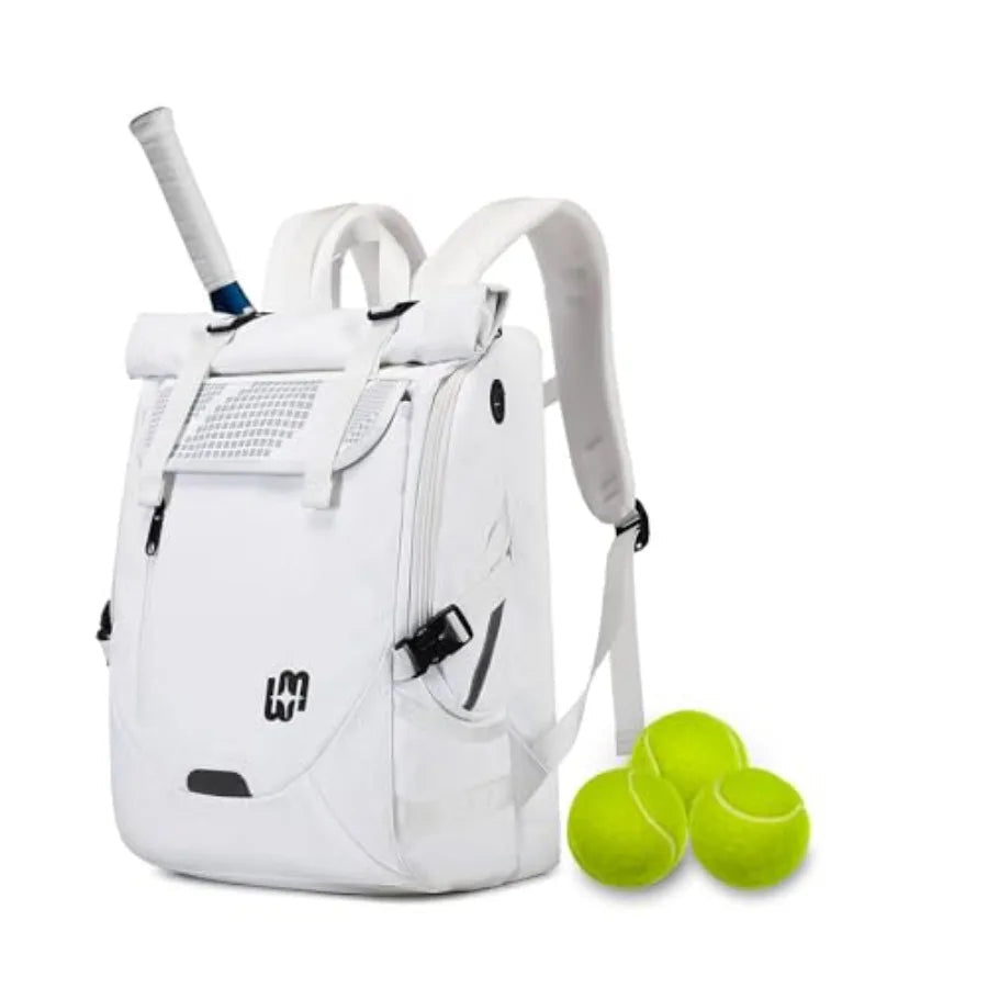 Tennis & Pickleball Backpack (2 Rackets + Shoe Compartment)