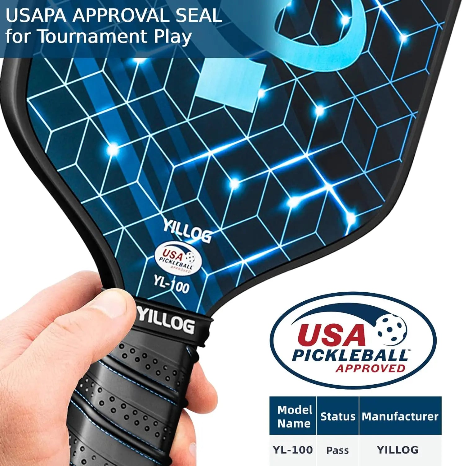 USAPA Paddle Set (4 Paddles + Full Kit)