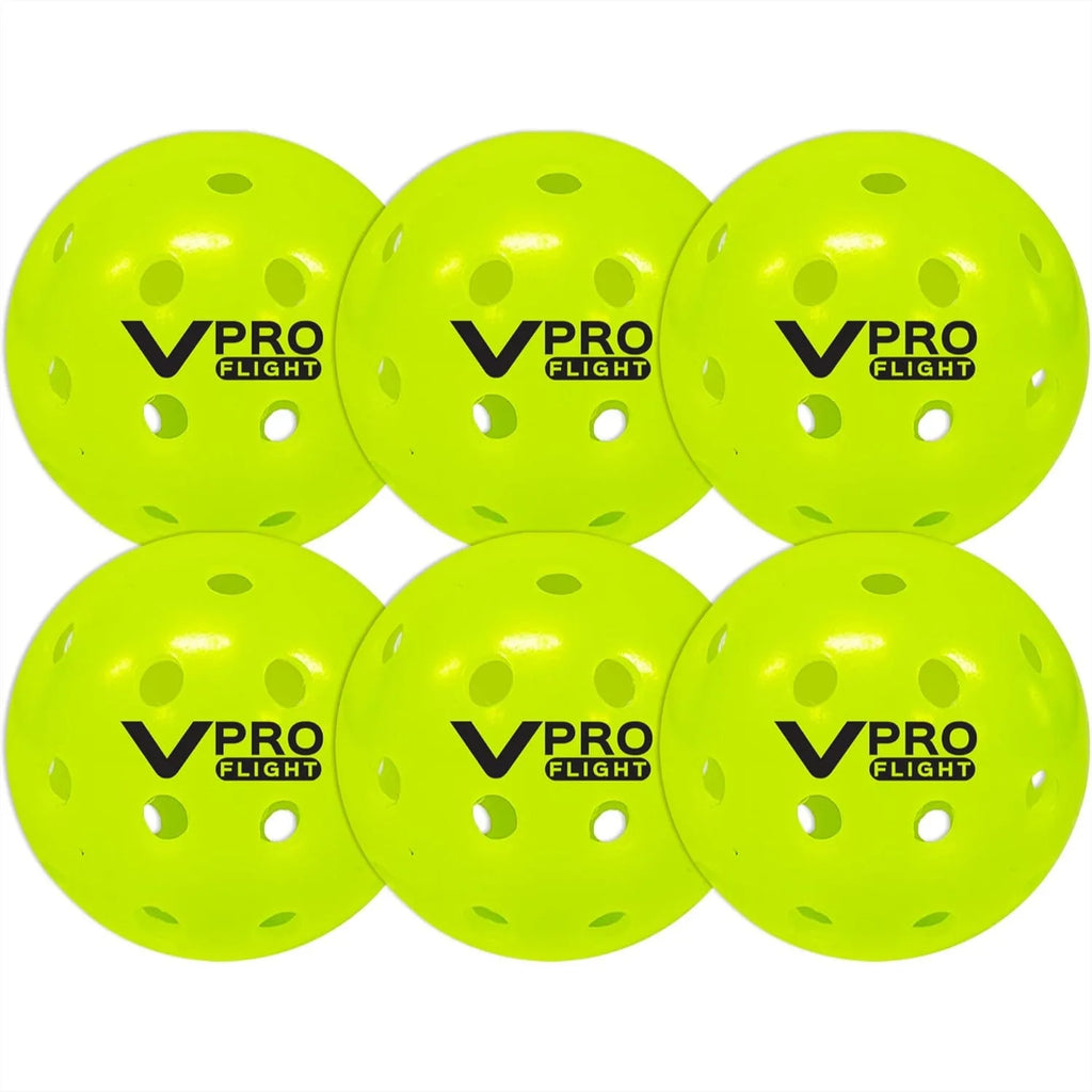 Official Outdoor Pickleballs (Hi-Vis Yellow)