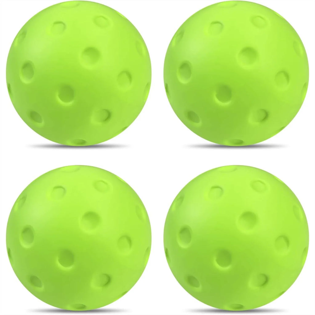 Silent Foam Pickleball Balls (4-Pack)
