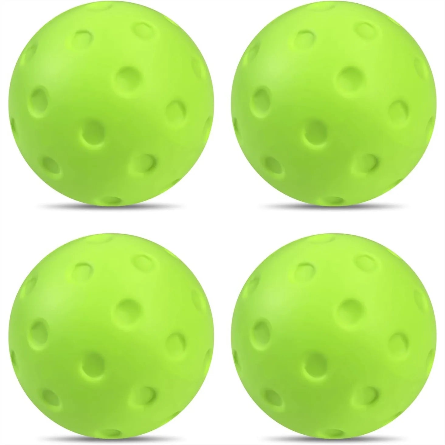 Silent Foam Pickleball Balls (4-Pack)