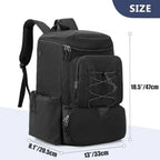 Pickleball Paddle Backpack (4 Rackets + Shoe Compartment)
