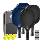 Carbon Fiber Paddle Set (4-Pack + Kit)