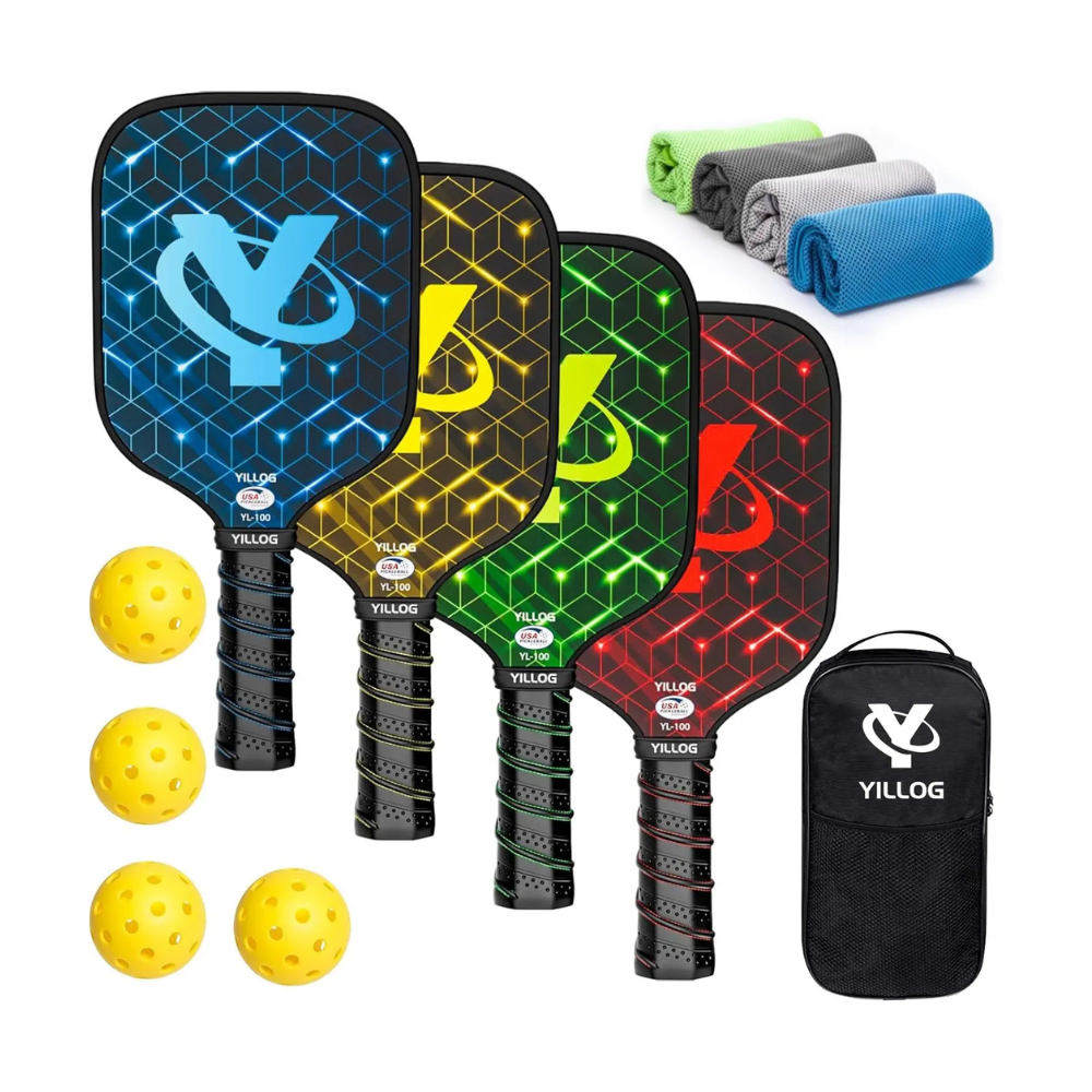 USAPA Paddle Set (4 Paddles + Full Kit)