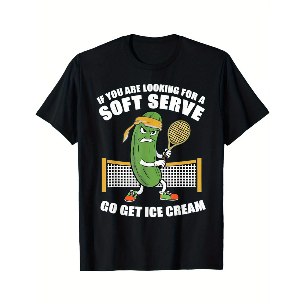Men’s “Soft Serve” Pickleball Tee